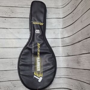 Wilson Hyper Hammer Rollers Oversize Tennis Racquet Black Cover Case Bag Only